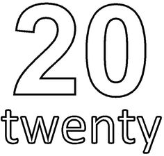 236x225 Number 20 Clipart