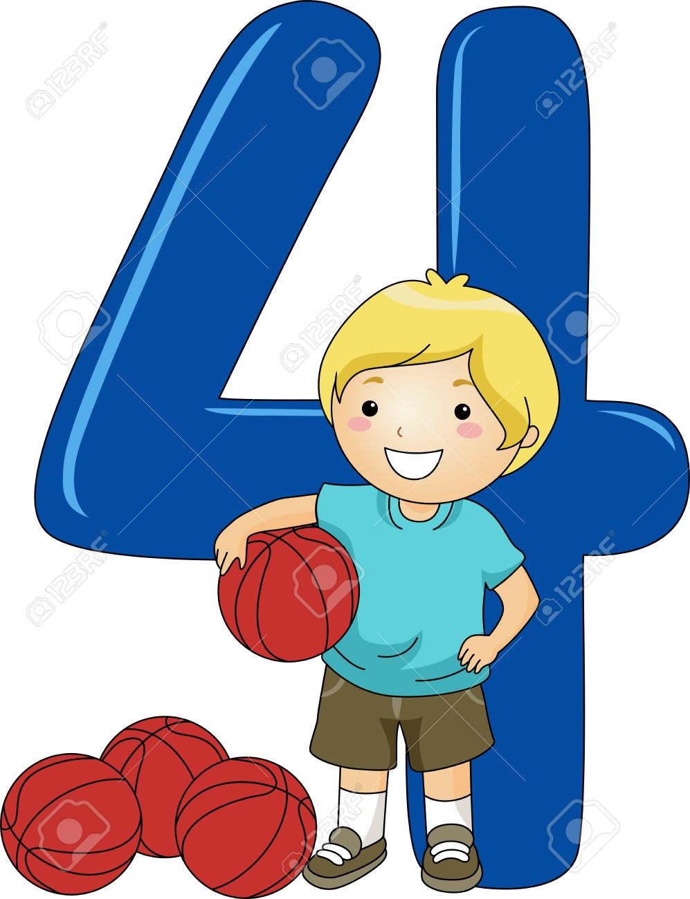997x1300 Numbers Clipart For Kids