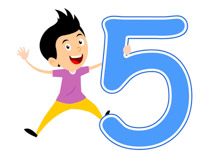 210x153 Clipart Numbers