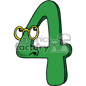 300x300 Number 4 Clip Art