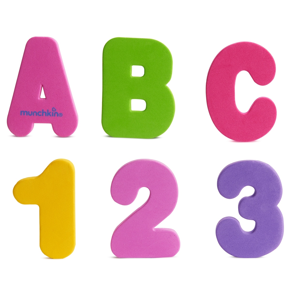 1200x1200 Bath Letters Amp Numbers Pastel, 36 Count