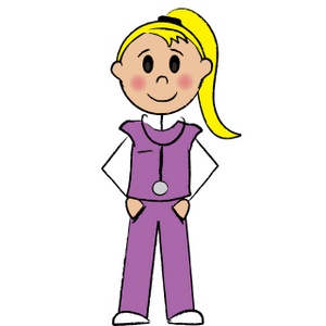 300x300 Nurse Cartoon Clip Art