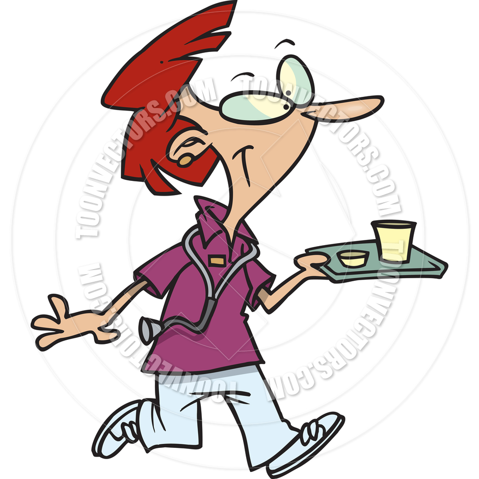 940x940 Cartoon Nurse By Ron Leishman Toon Vectors Eps