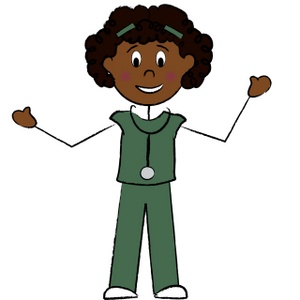 300x300 Cartoon Nurses Clipart