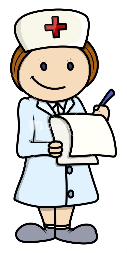 500x997 Nurse Clip Art