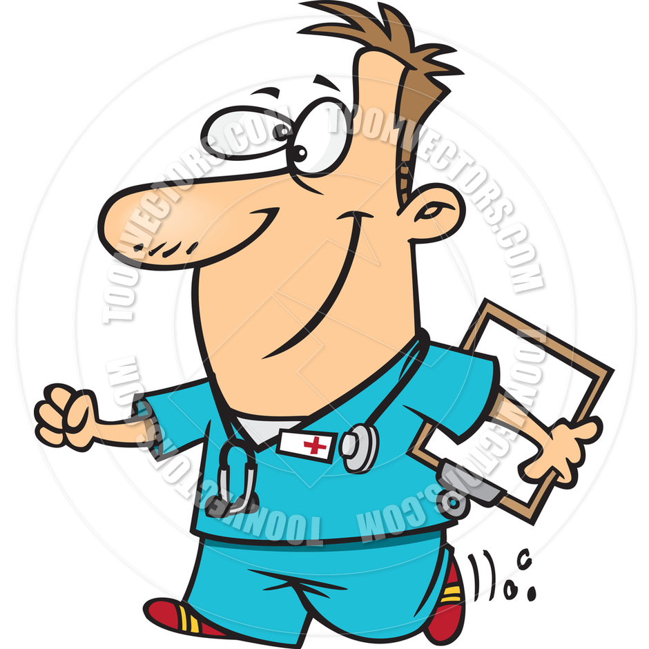 940x940 Male Nurse Cartoon Clipart