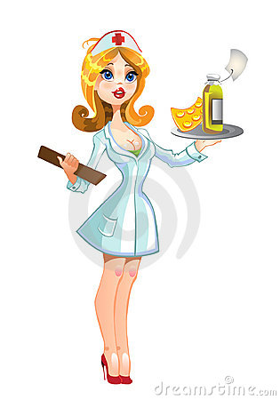 315x450 Sexy Nurse Clipart