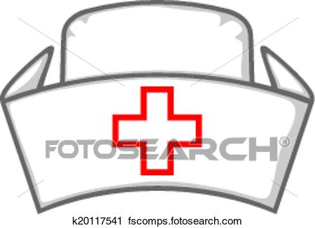 450x327 Clipart Of Nurse Cap K20117541