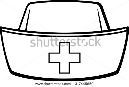 450x306 Nurse Hat Clip Art