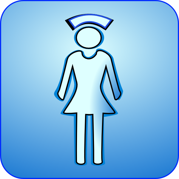 600x600 Nurse Icon Clip Art
