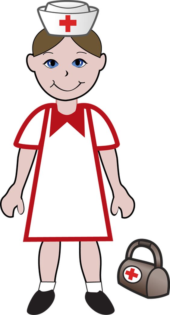564x1046 Clipart Nurse