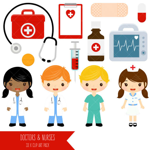 570x570 Doctor And Nurse Clipart Cute Doctors And Nurses Clip Art