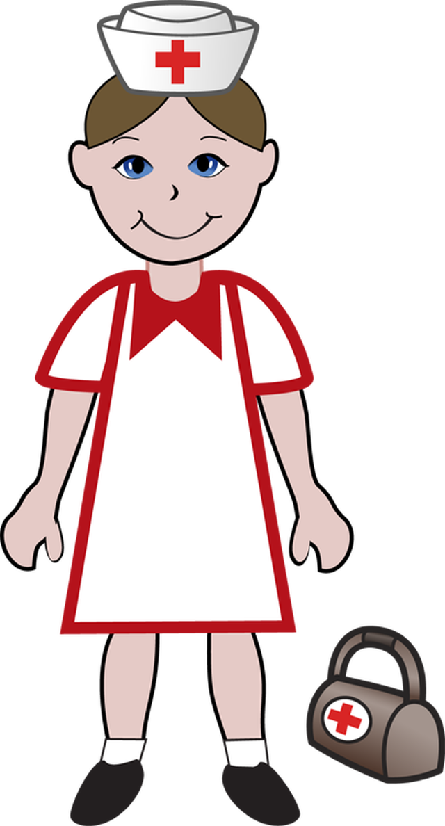 640x1188 Child Nurse Clipart
