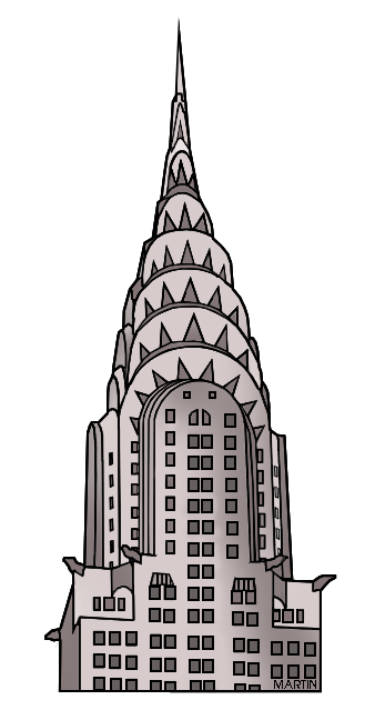 338x648 Building Clipart New York