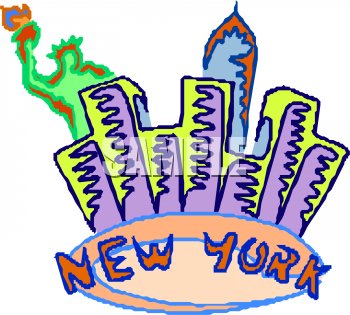 350x315 Amazing Nyc Clip Art