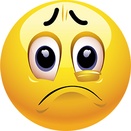 256x256 You Hurt My Feelings Emoticon Smileys !!!!!!!!