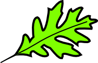 200x130 Oak Leaves Clip Art