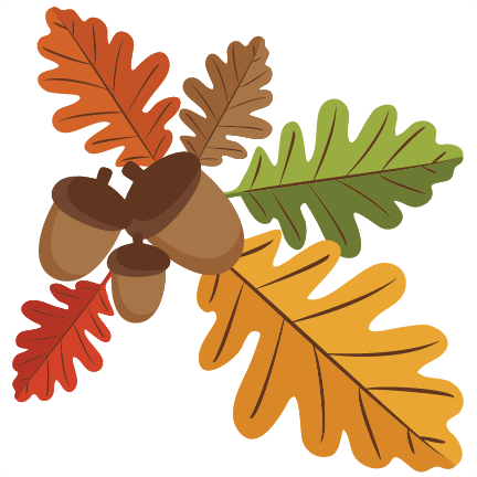 432x432 Oak Leaves Svg Scrapbook Cut File Cute Clipart Files