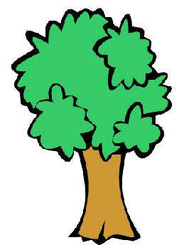 252x344 Clip Art Oak Tree Clipart Image