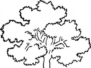 310x233 Tree Silhouettes Clip Art Free Vectors Ui Download