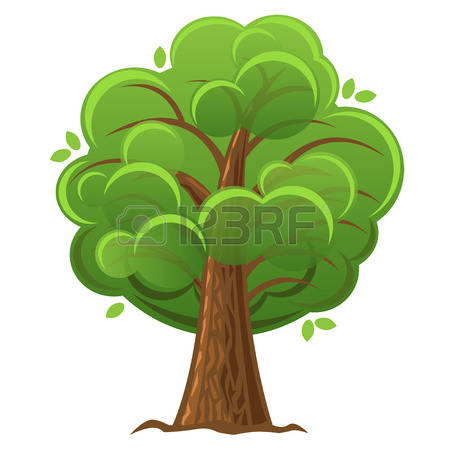 450x450 Brown Clipart Oak Tree