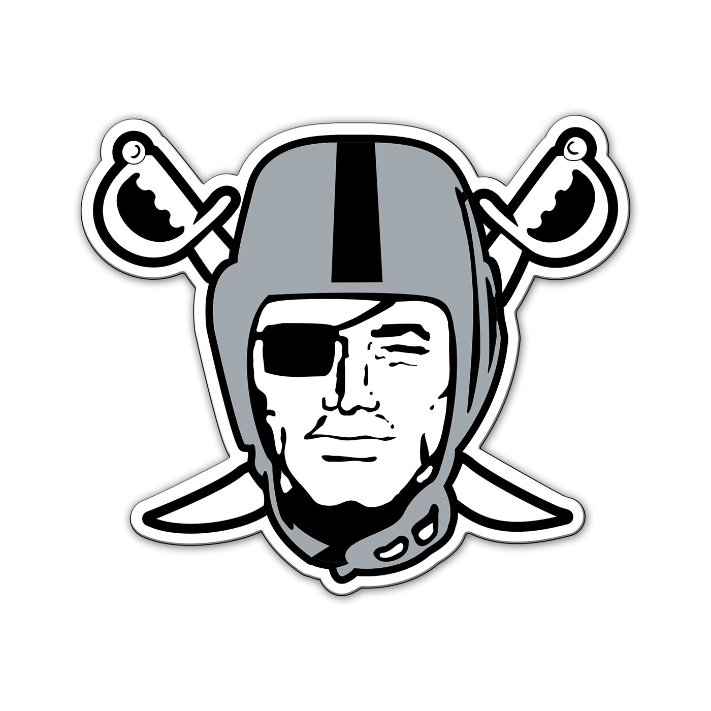 Oakland Clipart Raider Raiders Pirate Clipartmag Sketch Coloring Page.