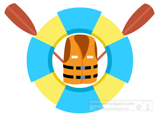550x400 Safety Clipart Boat Safety Life Jacket Oar Ring Buoys Clipart