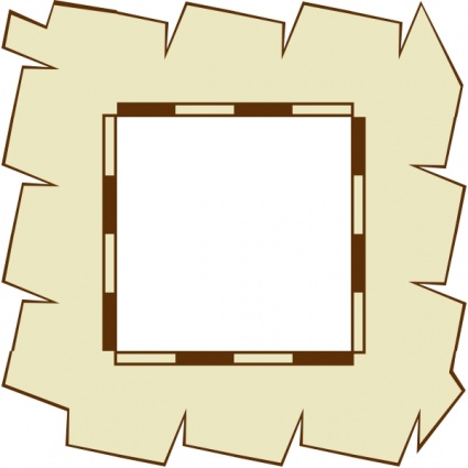 425x425 Map Border Cliparts