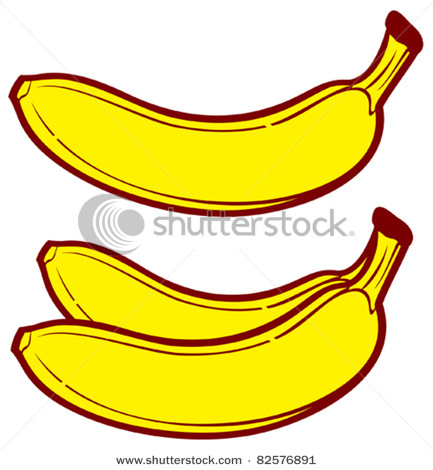 433x470 Banana Clipart Yellow Object