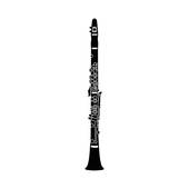 170x170 Royalty Free Clarinet Clip Art