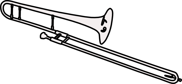 600x279 Trombone(2) Clip Art