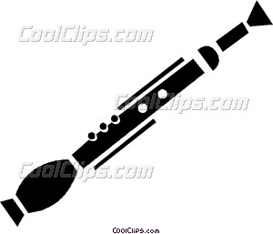 300x257 Oboe Vector Clip Art