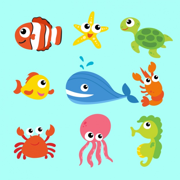 Ocean Animals Images | Free download on ClipArtMag