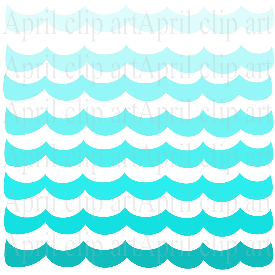 1152x1152 Wave Background Clipart