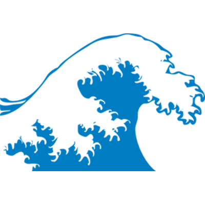 400x400 Wave Clipart Transparent Background