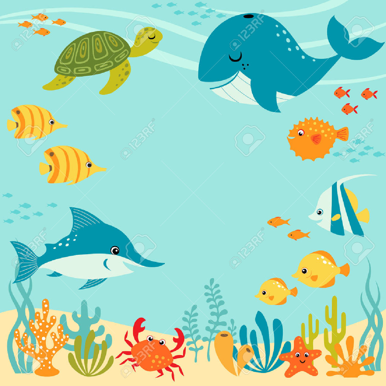 1300x1300 Ocean Clipart
