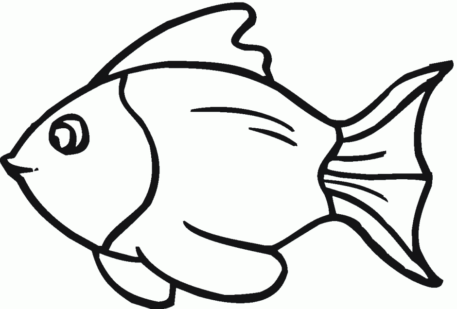 940x636 Ocean Fish Clipart Black And White