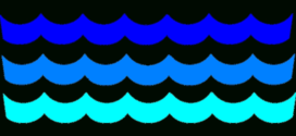 272x125 Ocean Waves Clip Art Vectors Download Free Vector Art Clipartix 2