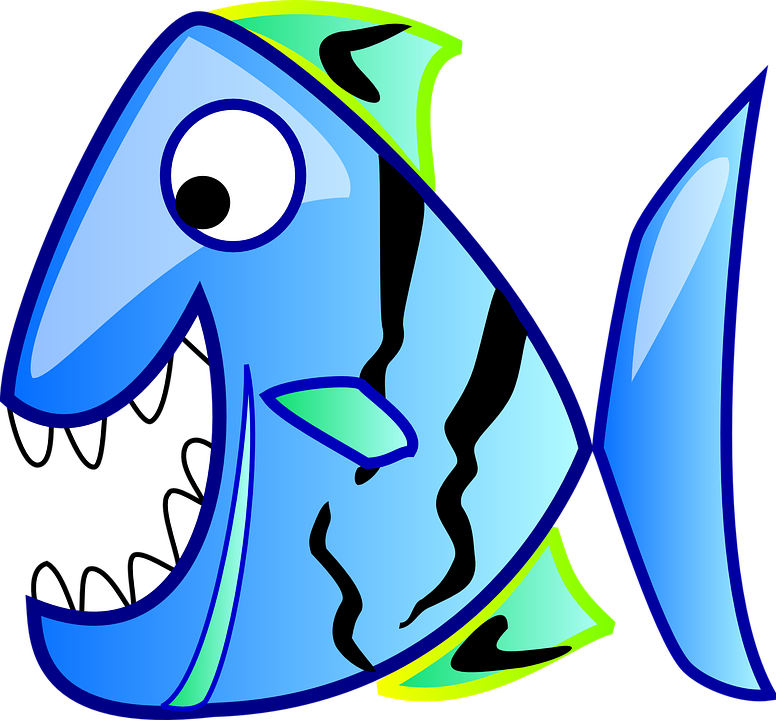 776x720 Piranha Clipart Ocean Fish