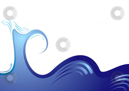 450x320 Crashing Waves Clipart