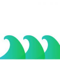 200x200 Ocean Waves Clipart