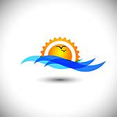170x170 Sunrise Clip Art