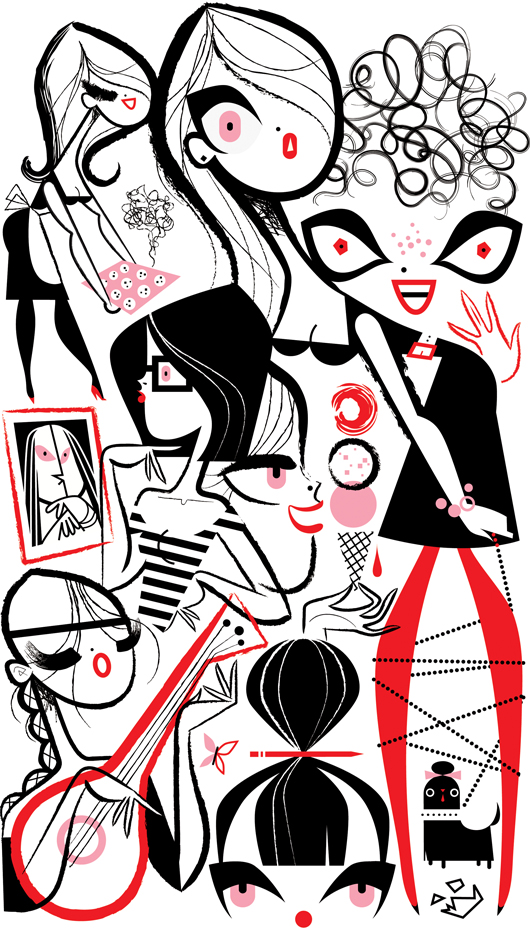 530x936 Lifestyle Illustration