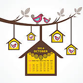 170x170 2014 Calendar Clip Art