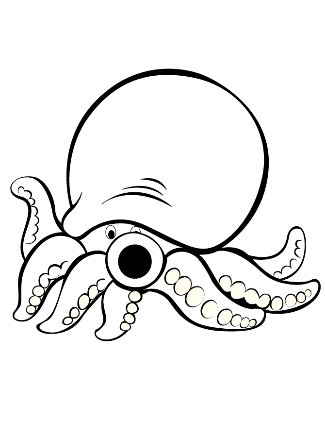 670x867 Octopus Clipart Little
