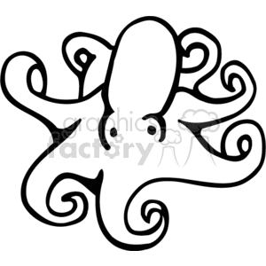 300x300 Royalty Free Octopus 132208 Vector Clip Art Image