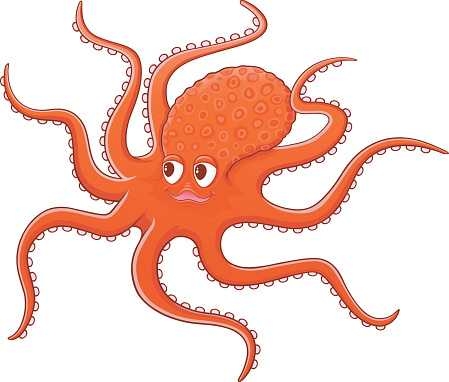 449x382 Clip Art Octopus Clipart 4