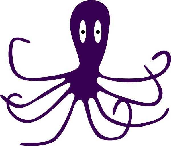 600x512 Octopus Clip Art Free Vector In Open Office Drawing Svg ( Svg