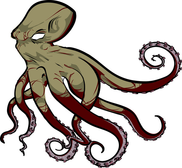 600x555 Right Octopus By Phrigon