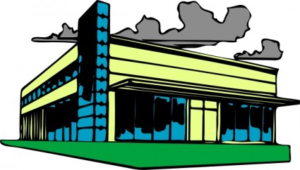 425x242 Office Clipart Commercial Building